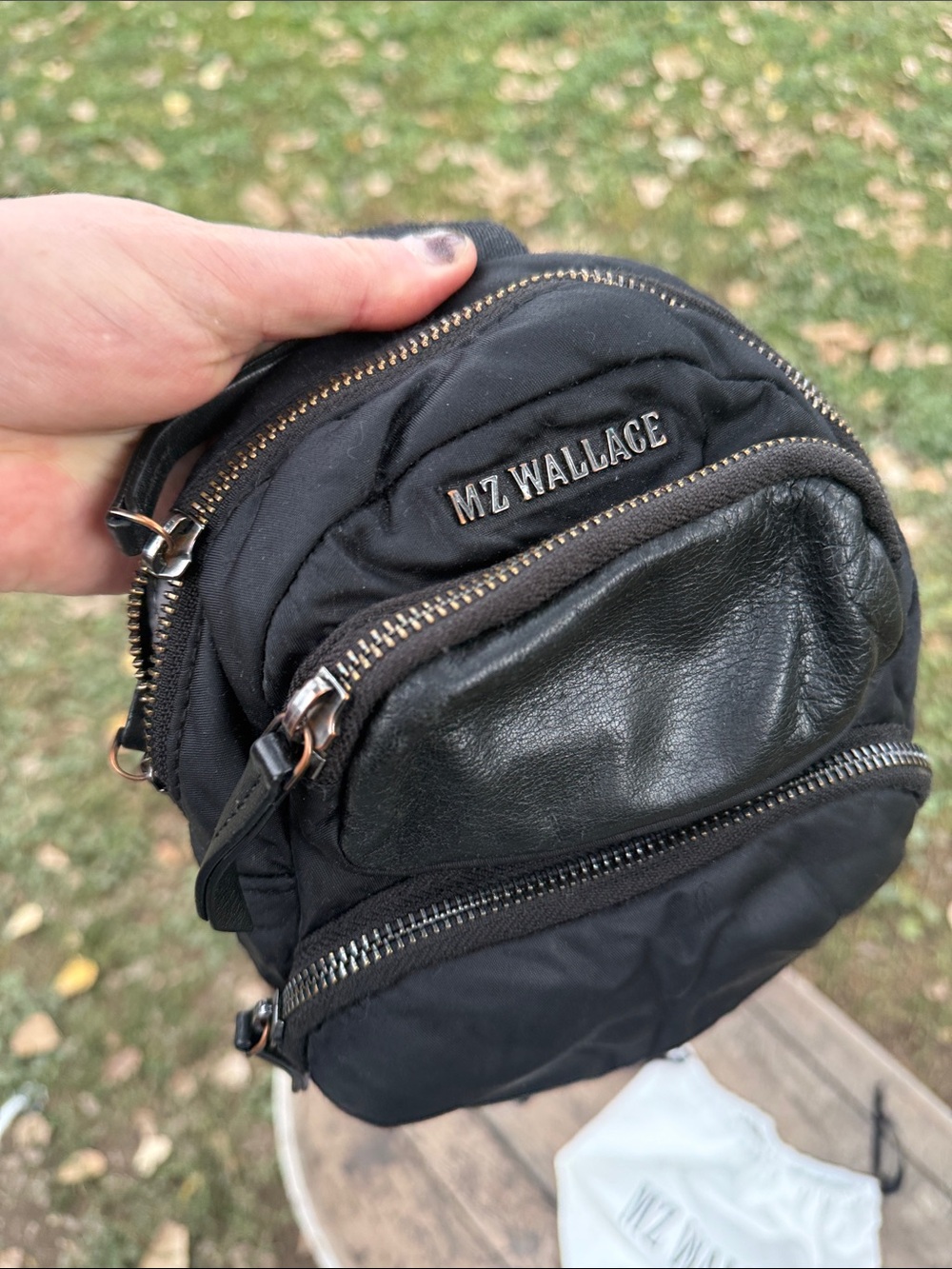 Mz Wallace leather bag